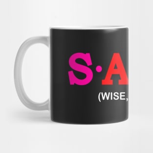 Sage - Wise, Healthy. Mug